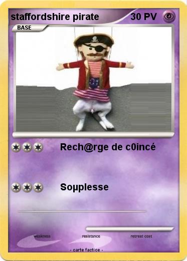Pokemon staffordshire pirate
