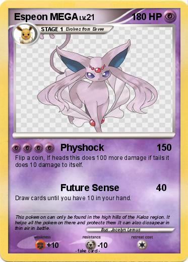 Pokemon Espeon MEGA
