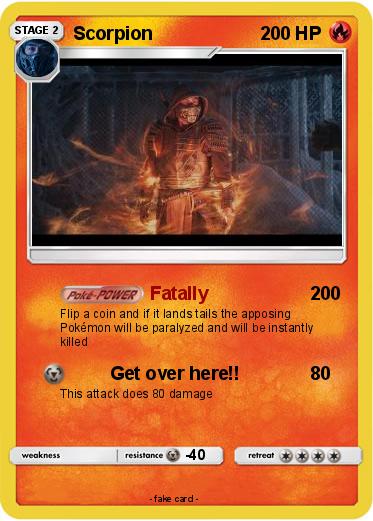Pokemon Scorpion