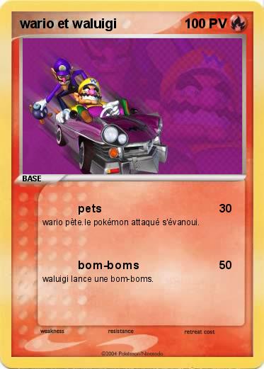 Pokemon wario et waluigi