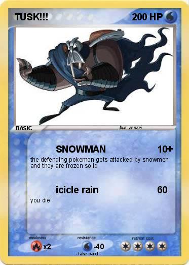 Pokemon TUSK!!!