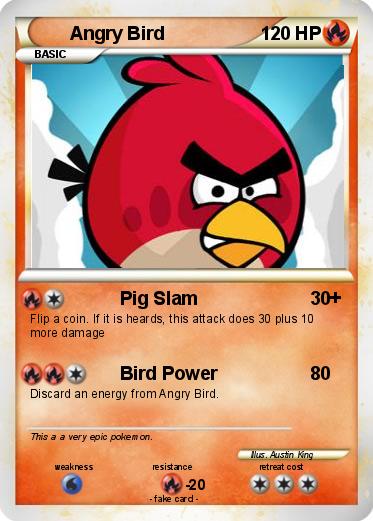 Pokemon Angry Bird