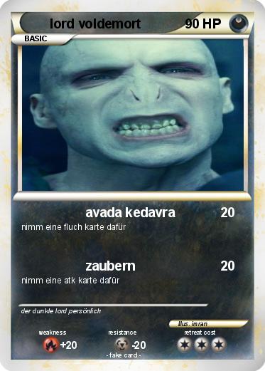 Pokemon lord voldemort