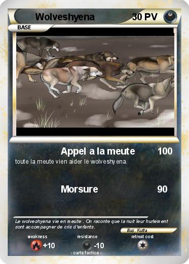 Pokemon Wolveshyena