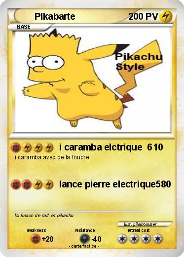 Pokemon Pikabarte