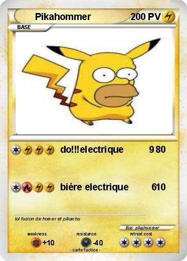 Pokemon Pikahommer