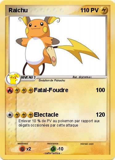 Pokemon Raichu