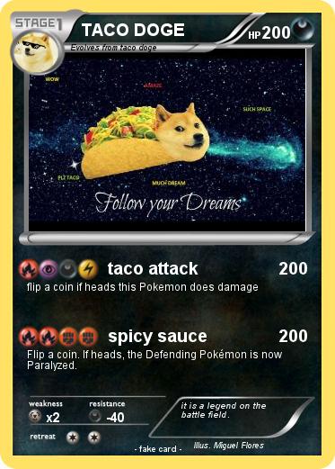 Pokemon TACO DOGE