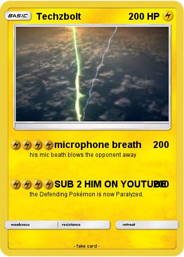 Pokemon Techzbolt
