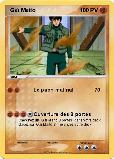 Pokemon  Gaï Maito