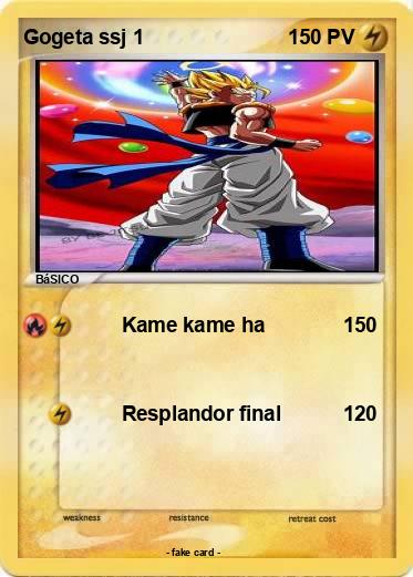 Pokemon Gogeta ssj 1