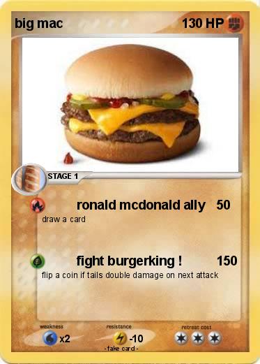 Pokemon big mac