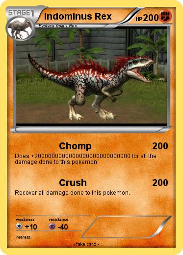 Pokemon Indominus Rex