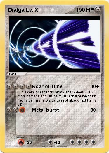 Pokemon Dialga Lv. X