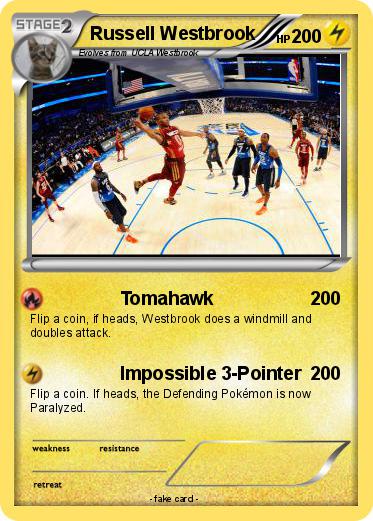 Pokemon Russell Westbrook