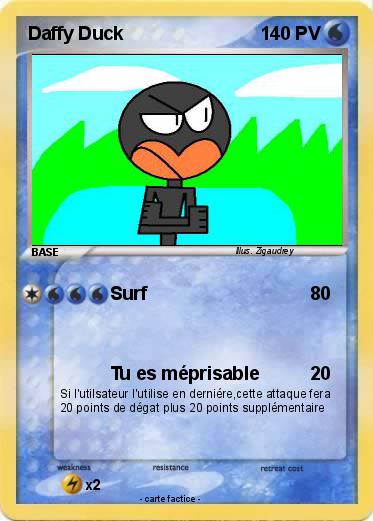 Pokemon Daffy Duck