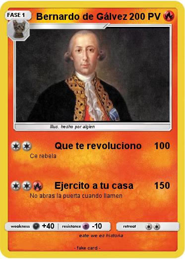 Pokemon Bernardo de Gálvez