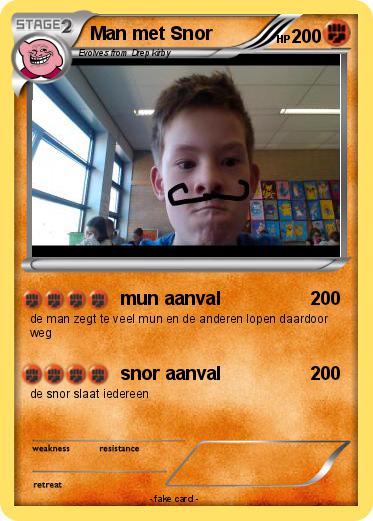 Pokemon Man met Snor