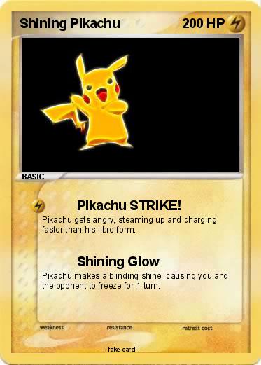 Pokemon Shining Pikachu