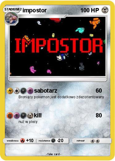 Pokemon impostor