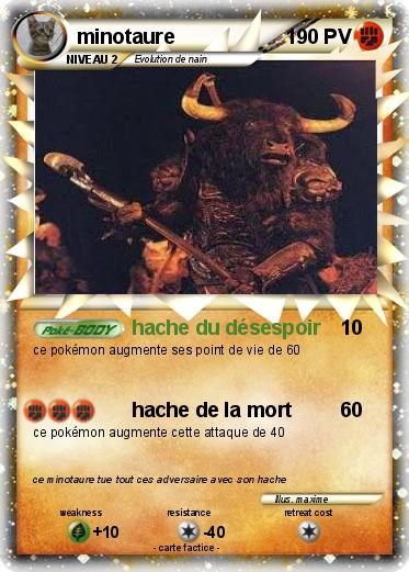 Pokemon minotaure