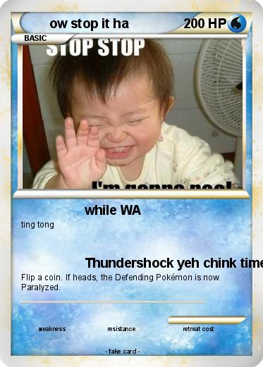 Pokemon ow stop it ha