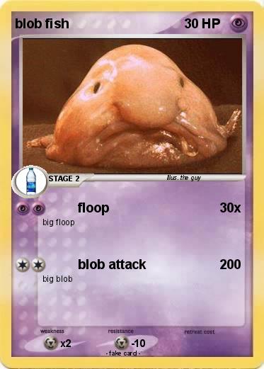 Pokemon blob fish