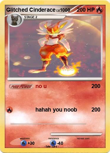 Pokemon Glitched Cinderace