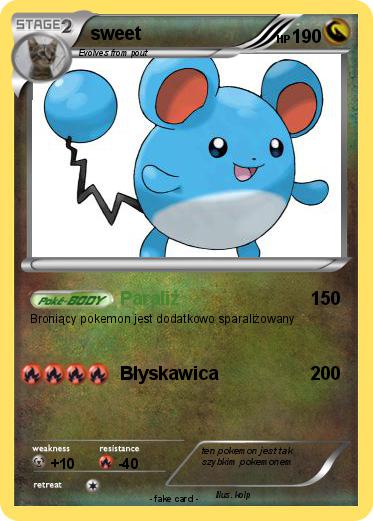 Pokemon sweet