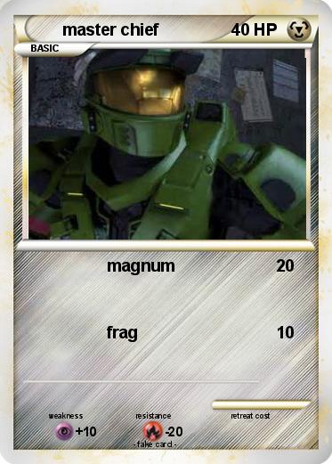 Pokemon master chief