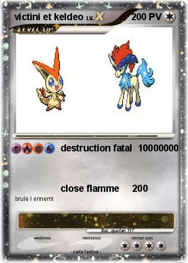 Pokemon victini et keldeo