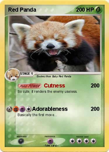 Pokemon Red Panda