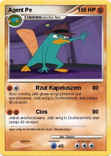 Pokemon Agent Pe