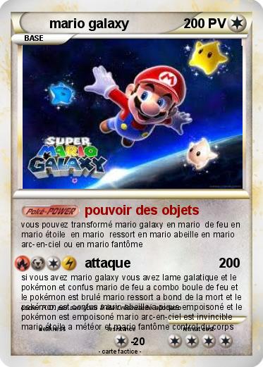Pokemon mario galaxy