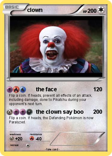 Pokemon clown