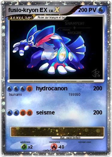 Pokemon fusio-kryon EX