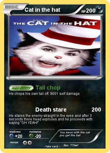 Pokemon Cat in the hat