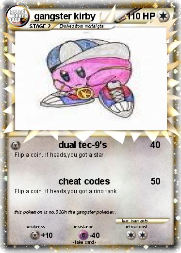 Pokemon gangster kirby