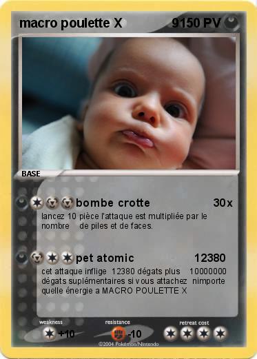 Pokemon macro poulette X              9
