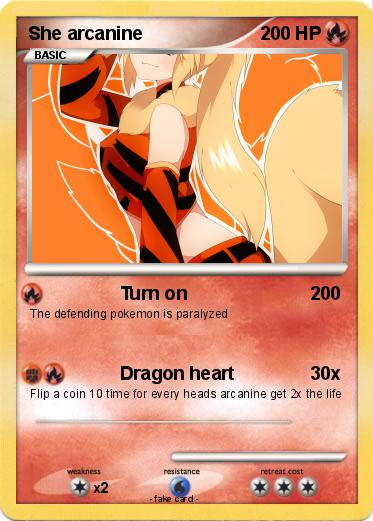 Pokemon She arcanine