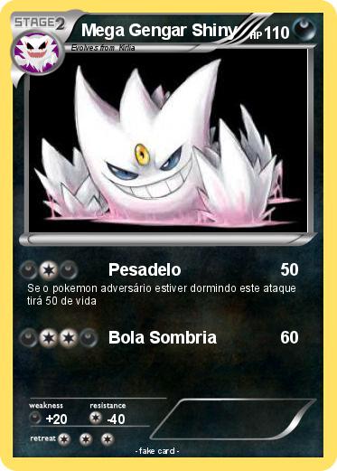 Pokemon Mega Gengar Shiny