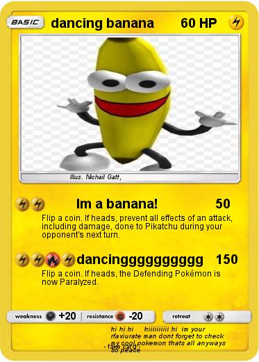 Pokemon dancing banana