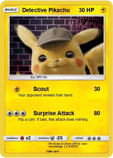 Pokemon Detective Pikachu