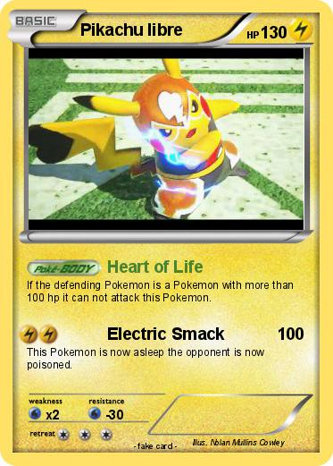 Pokemon Pikachu libre