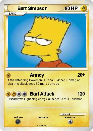 Pokemon Bart Simpson