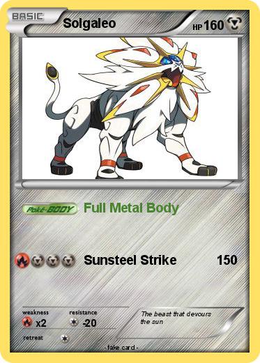 Pokemon Solgaleo