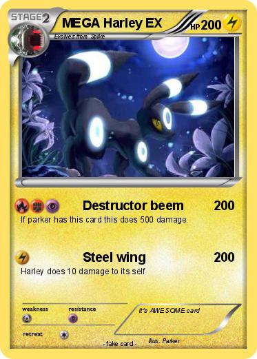 Pokemon MEGA Harley EX