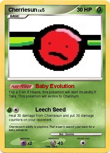 Pokemon Cherriesun