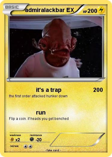 Pokemon admiralackbar EX