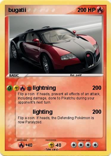 Pokemon bugatii